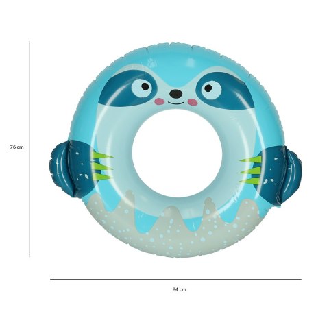 INTEX 59266 Kółko do pływania koło dmuchane ponton plażowy leniwiec max 40kg 76 cm