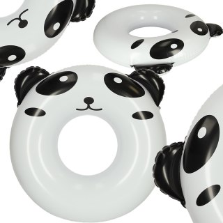 Kółko do pływania koło dmuchane kółko plażowe panda 80cm max 60kg