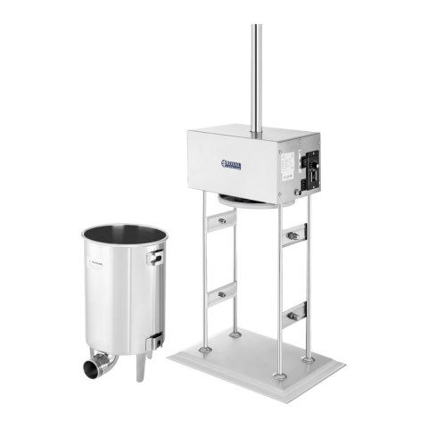 Napełniacz nadziewarka do kiełbasy elektryczna z silnikiem Royal Catering + 4 lejki 10L Napełniacz nadziewarka do kiełbasy elektryczna z silnikiem Royal Catering + 4 lejki 10L