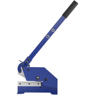 Nożyce gilotynowe gilotyna do blachy i prętów ręczna gr. 6 mm szer. 170 mm