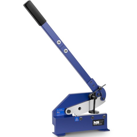 Nożyce gilotynowe gilotyna do blachy i prętów ręczna gr. 6 mm szer. 170 mm Nożyce gilotynowe gilotyna do blachy i prętów ręczna gr. 6 mm szer. 170 mm