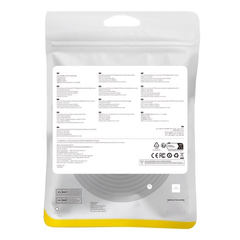 Kabel sieciowy LAN RJ45 Ethernet High Speed Cat.8 40Gbps 10m czarny