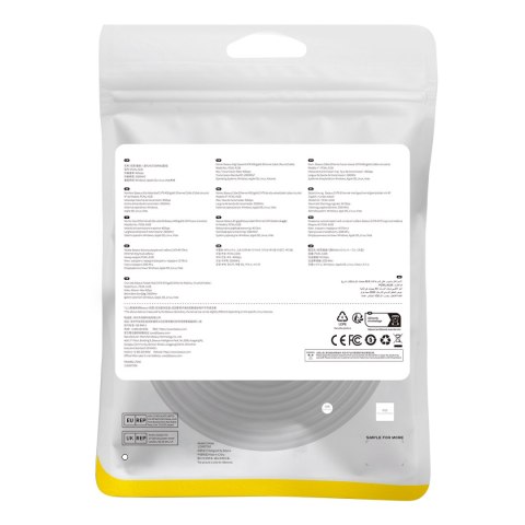 Kabel sieciowy LAN RJ45 Ethernet High Speed Cat.8 40Gbps 20m czarny