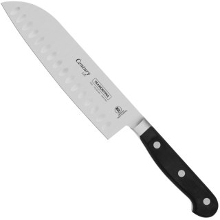 Nóż Santoku do siekania i rozdrabniania kuty ze stali 180 mm Linia Century
