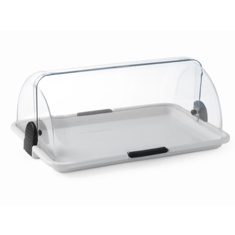Witrynka do ekspozycji potraw z pokrywą RollTop pojedyncza - Hendi 871706 Witrynka do ekspozycji potraw z pokrywą RollTop pojedyncza - Hendi 871706