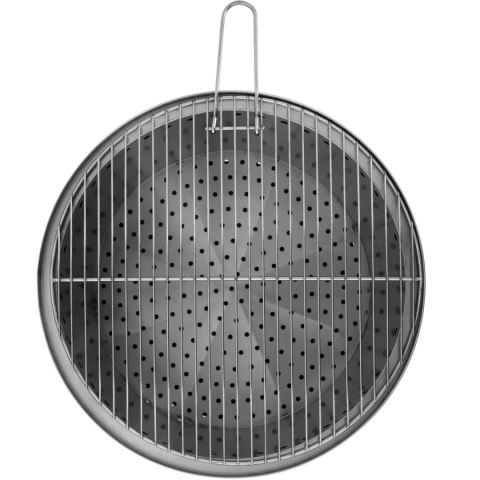 Palenisko ogrodowe z rusztem grillowym stalowe 50 x 50 x 45 cm Palenisko ogrodowe z rusztem grillowym stalowe 50 x 50 x 45 cm
