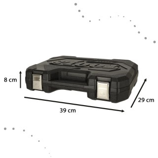 Klucze nasadowe walizka 1/2'' 1/4'' grzechotka zestaw 94el. KAFUWELL