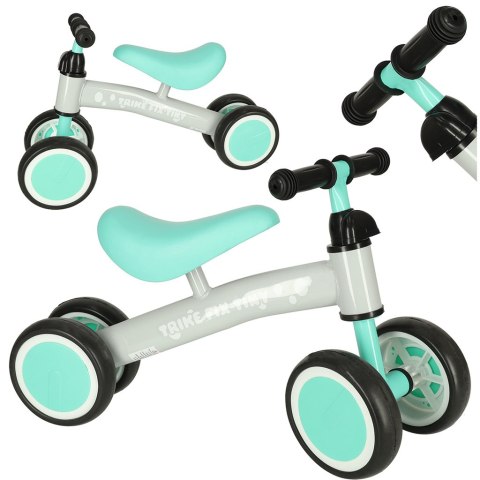 Rowerek biegowy Trike Fix Tiny rower jeździk 3w1 miętowy
