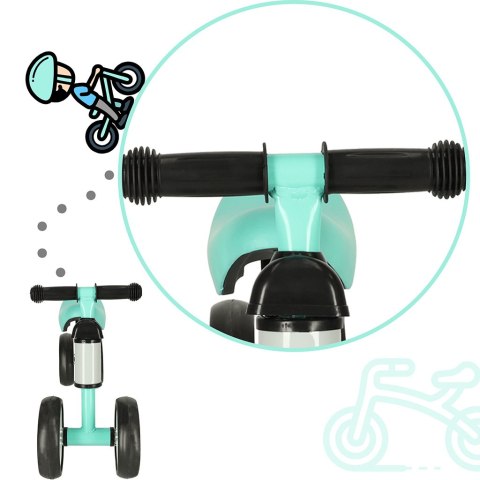 Rowerek biegowy Trike Fix Tiny rower jeździk 3w1 miętowy