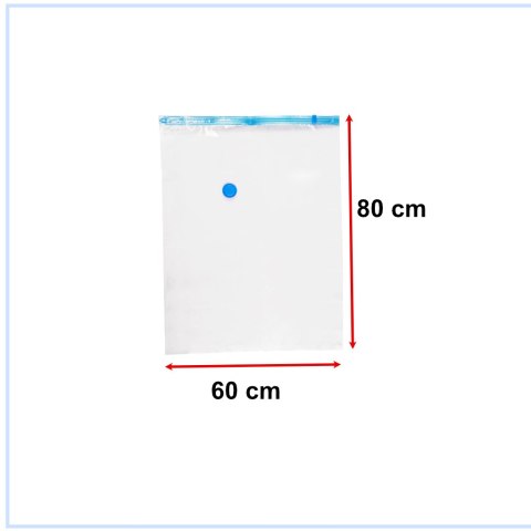 Worki próżniowe na ubrania 5 sztuk 60x80cm Worki próżniowe na ubrania 5 sztuk 60x80cm