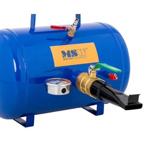 Inflator zbiornik ciśnieniowy do pompowania kół opon z manometrem 8 bar 19.5 l Inflator zbiornik ciśnieniowy do pompowania kół opon z manometrem 8 bar 19.5 l