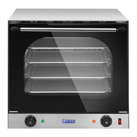 Piec piekarnik konwekcyjny 4-poziomowy 2400 W + 4 x Tacka Piec piekarnik konwekcyjny 4-poziomowy 2400 W + 4 x Tacka