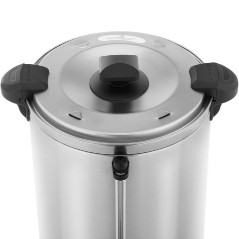 Warnik podgrzewacz do wody z podwójnymi ściankami i ociekaczem 13.5 L 2500 W srebrny Warnik podgrzewacz do wody z podwójnymi ściankami i ociekaczem 13.5 L 2500 W srebrny