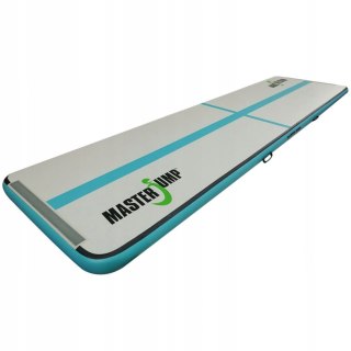 AirTrack Dmuchana Mata Gimnastyczna MASTER S-Pro 400 x 100 x 10 cm Grey-Teal