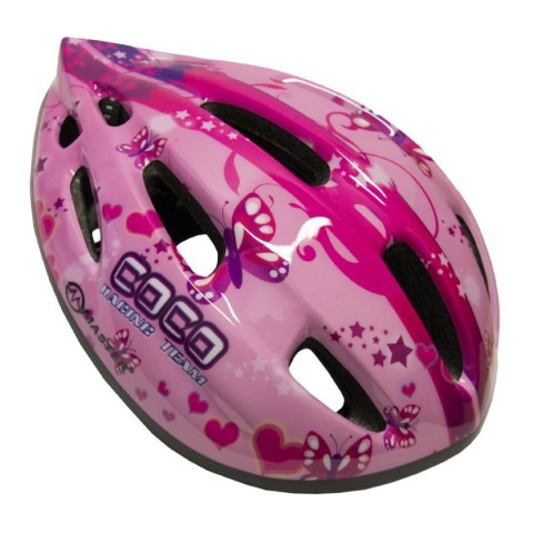 Kask Rowerowy Różowy MASTER Flash M Kask Rowerowy Różowy MASTER Flash M