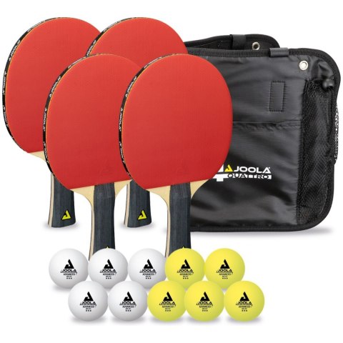Rakietki do Tenisa Stołowego JOOLA Set Quattro zestaw 6w1 Rakietki do Tenisa Stołowego JOOLA Set Quattro zestaw 6w1