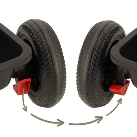 Rowerek trójkołowy TRIKE FIX Lite V2 3w1 z daszkiem obracany regulowany spacerówka prowadnik pasy beżowy Rowerek trójkołowy TRIKE FIX Lite V2 3w1 z daszkiem obracany regulowany spacerówka prowadnik pasy beżowy