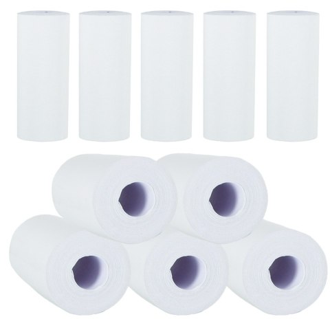 Rolki termiczne papier do drukarki apartu 5,7cm x 4,5m 5 sztuk Rolki termiczne papier do drukarki apartu 5,7cm x 4,5m 5 sztuk