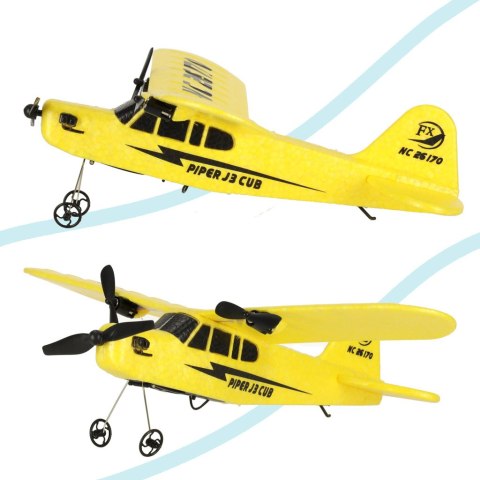 Samolot zdalnie sterowany na pilota RC FX803 Piper 150mah Samolot zdalnie sterowany na pilota RC FX803 Piper 150mah