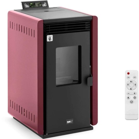 Piec piecyk kominek na pellet wolnostojący z pilotem 50-150 m3 6000 W Piec piecyk kominek na pellet wolnostojący z pilotem 50-150 m3 6000 W