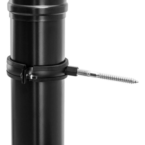 Zestaw rur kominowych do pieca na pellet ze stali węglowej śr. 80 mm Zestaw rur kominowych do pieca na pellet ze stali węglowej śr. 80 mm
