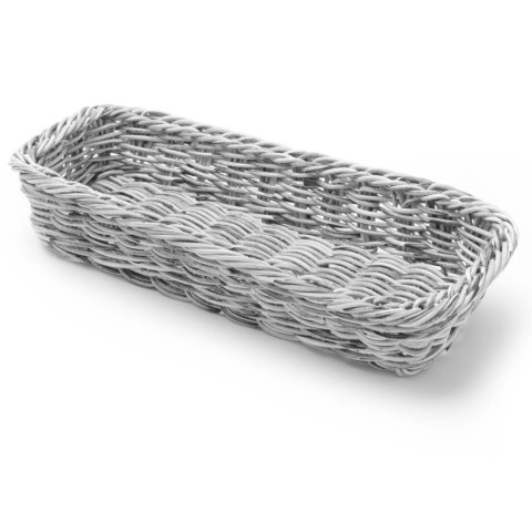 Koszyk na sztućce widelce noże łyżki szary melanżowy 270x100x45 mm - Hendi 426081 Koszyk na sztućce widelce noże łyżki szary melanżowy 270x100x45 mm - Hendi 426081