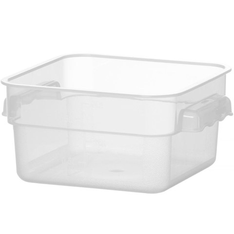 Pojemnik spożywczy do przechowywania żywności z podziałką 1.9 l 190 x 190 x 95 mm - Hendi 870907 Pojemnik spożywczy do przechowywania żywności z podziałką 1.9 l 190 x 190 x 95 mm - Hendi 870907