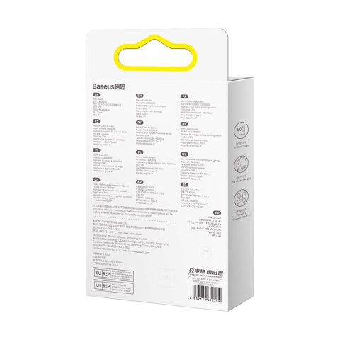Kątowy kabel przewód Power Delivery z bocznym wtykiem USB-C Iphone Lightning 1m 20W niebieski