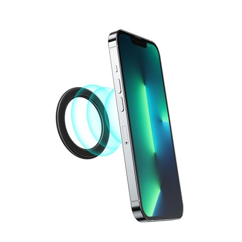 Pierścień magnetyczny uchwyt do smartfona tabletu telefonu czarny