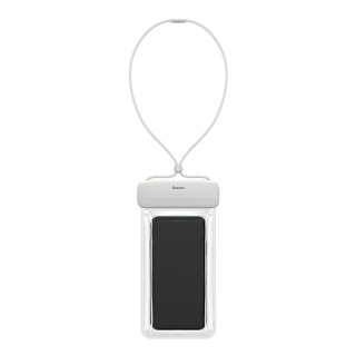 Uniwersalny wodoodporny pokrowiec etui na telefon max 7.2'' na basen nad wodę biały