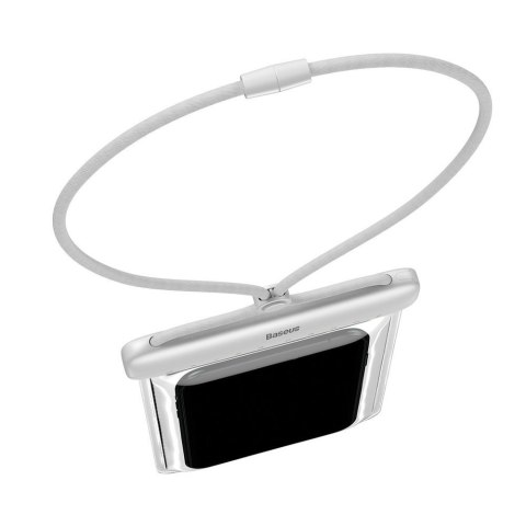 Uniwersalny wodoodporny pokrowiec etui na telefon max 7.2'' na basen nad wodę biały