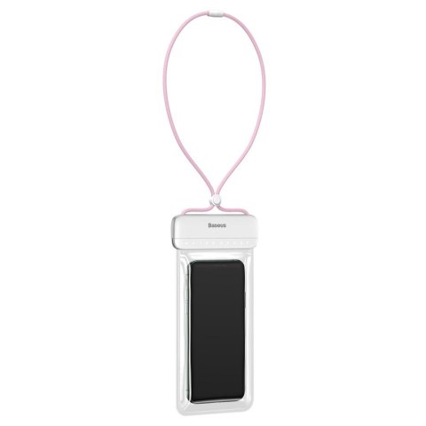 Uniwersalny wodoodporny pokrowiec etui na telefon max 7.2'' na basen nad wodę różowy