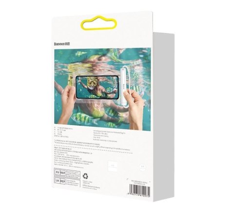 Wodoodporne etui pokrowiec na telefon Slide-cover biały