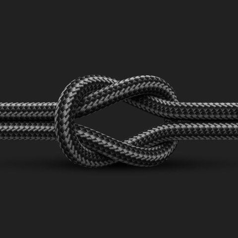 3w1 kabel przewód USB - USB-C / Lightning / micro USB 3.5 A 1.2m niebieski