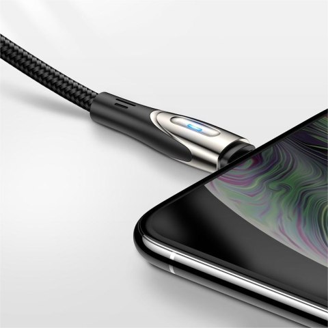 Kabel przewód do szybkiego ładowania iPhone USB-A - Lightning Sharp Series 3m czarny
