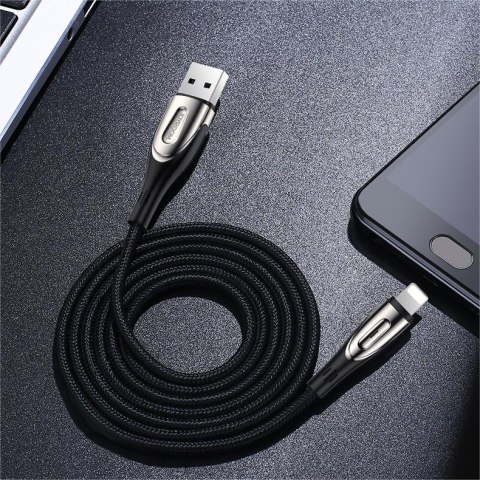 Kabel przewód do szybkiego ładowania iPhone USB-A - Lightning Sharp Series 3m czarny