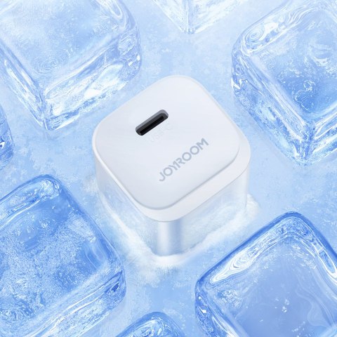 Mini ładowarka sieciowa USB-C 20W PD biała
