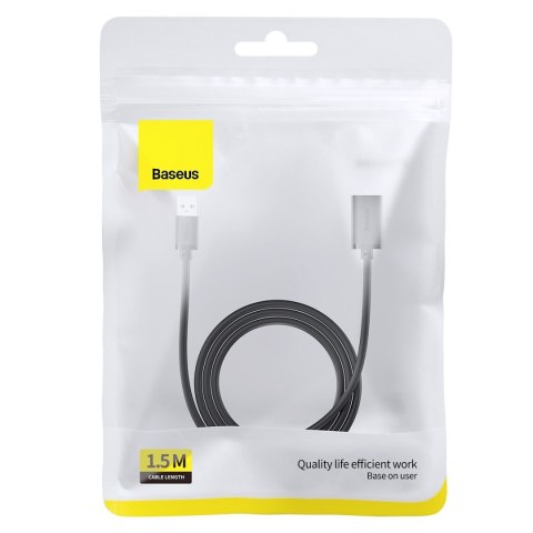 Przedłużacz kabla przewodu USB 3.0 1.5m czarny