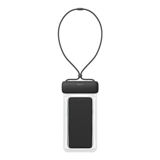Wodoodporny pokrowiec etui na telefon do 7.2'' na basen plażę czarny