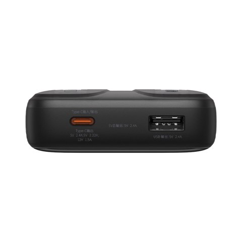 Powerbank z wyświetlaczem 20000mAh 22.5W + kabel USB-A / USB-C czarny