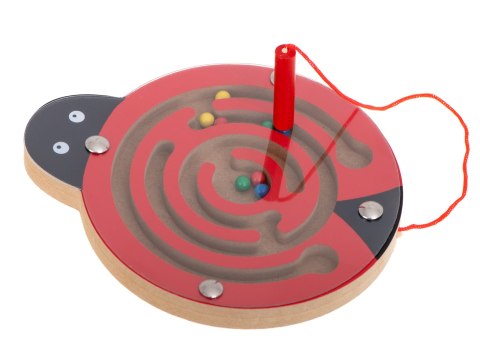 Labirynt magnetyczny kuleczki biedronka Labirynt magnetyczny kuleczki biedronka