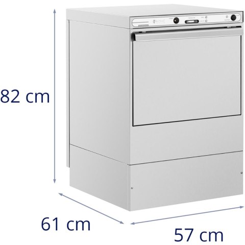 Zmywarka do naczyń podblatowa gastronomiczna kosz 50 x 50 cm do 30 cykli/h 6600 W Zmywarka do naczyń podblatowa gastronomiczna kosz 50 x 50 cm do 30 cykli/h 6600 W