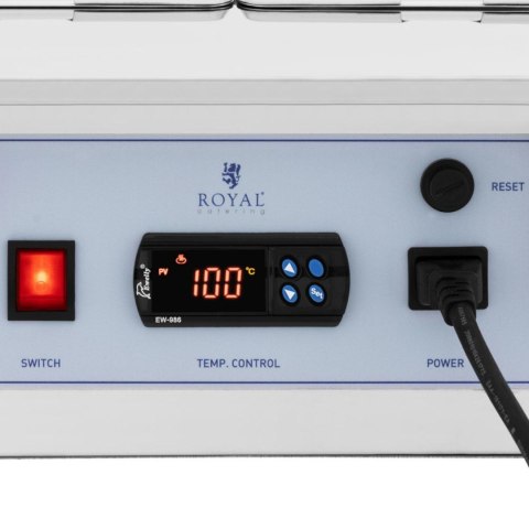 Podgrzewacz do czekolady sosów polew elektryczny 6 x 1.5 l 1500 W Podgrzewacz do czekolady sosów polew elektryczny 6 x 1.5 l 1500 W