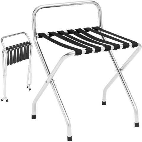 Stojak hotelowy składany na bagaż walizkę 56 x 52 x 73 cm do 105 kg Stojak hotelowy składany na bagaż walizkę 56 x 52 x 73 cm do 105 kg