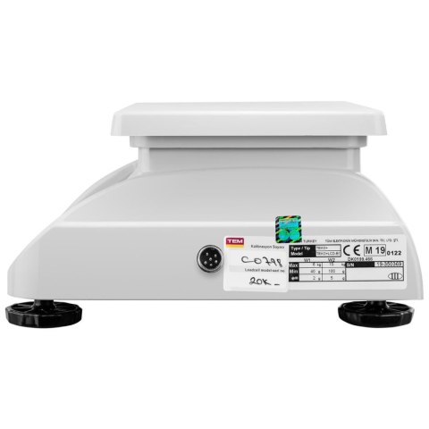 Waga stołowa 2 platformy interfejs RS232 15 kg / 5 g LCD M LEGALIZACJA Waga stołowa 2 platformy interfejs RS232 15 kg / 5 g LCD M LEGALIZACJA