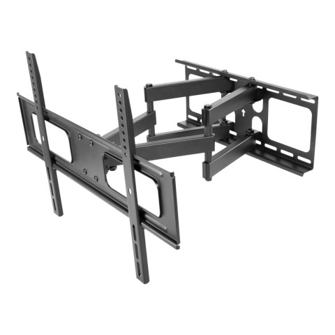 Uchwyt ścienny uchylny do monitora VESA do 30 kg czarny Uchwyt ścienny uchylny do monitora VESA do 30 kg czarny
