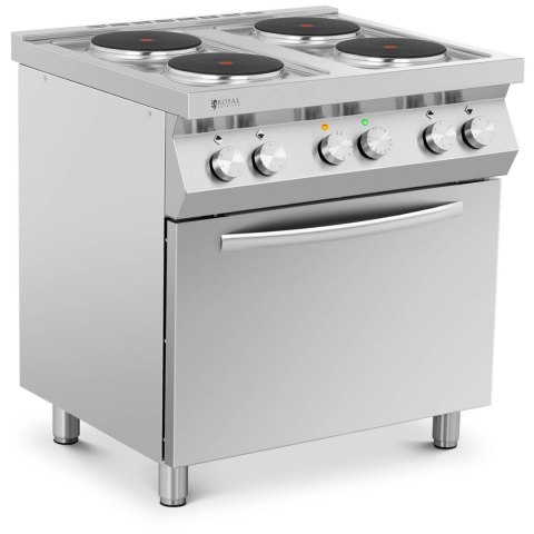 Kuchnia elektryczna 4-płytowa z piekarnikiem 4 x 2600 W 3 kW 400 V ITALY Kuchnia elektryczna 4-płytowa z piekarnikiem 4 x 2600 W 3 kW 400 V ITALY