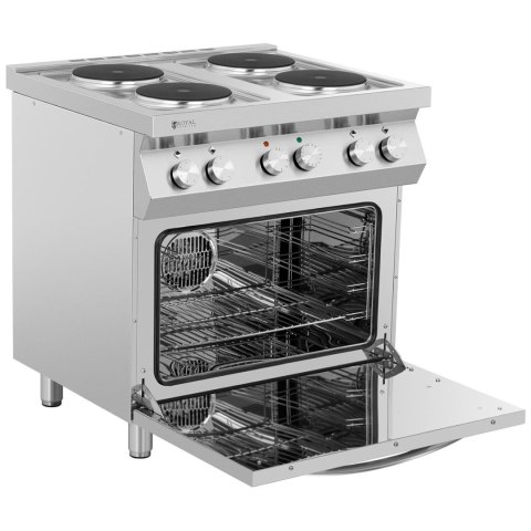 Kuchnia elektryczna 4-płytowa z piekarnikiem 4 x 2600 W 3 kW 400 V ITALY Kuchnia elektryczna 4-płytowa z piekarnikiem 4 x 2600 W 3 kW 400 V ITALY