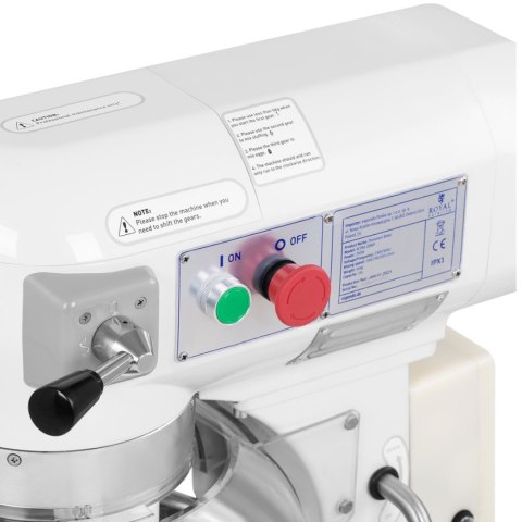 Mikser robot planetarny spiralny z opuszczaną misą 20 l 700 W Mikser robot planetarny spiralny z opuszczaną misą 20 l 700 W