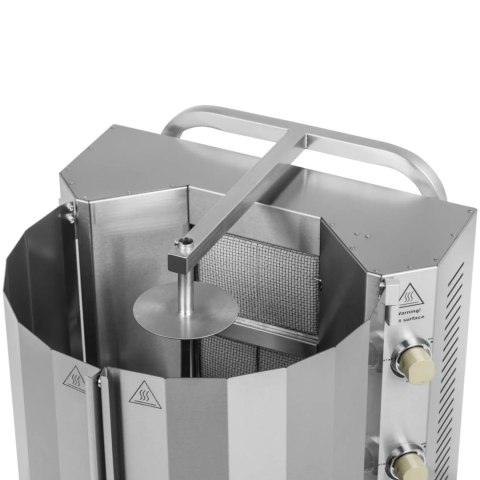 Opiekacz grill do kebaba gyrosa gazowy do 40 kg mięsa 12 kW Opiekacz grill do kebaba gyrosa gazowy do 40 kg mięsa 12 kW